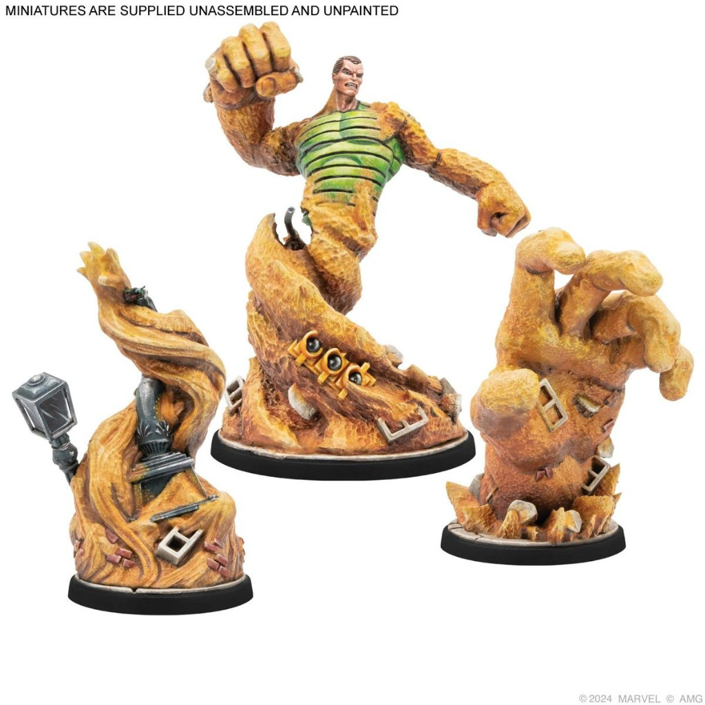 Marvel Crisis Protocol: Electro & Sandman & Shocker & Vulture 3