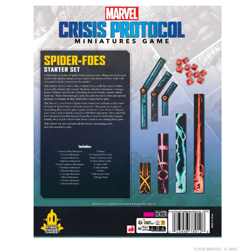 Marvel Crisis Protocol: Spider-Foes Starter Set 2