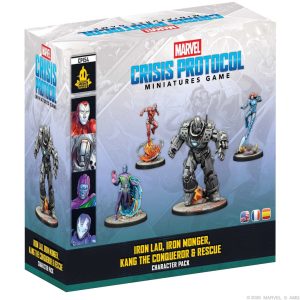 Marvel: Crisis Protocol Iron Lad, Iron Monder, Kang The Conqueror & Rescue 1
