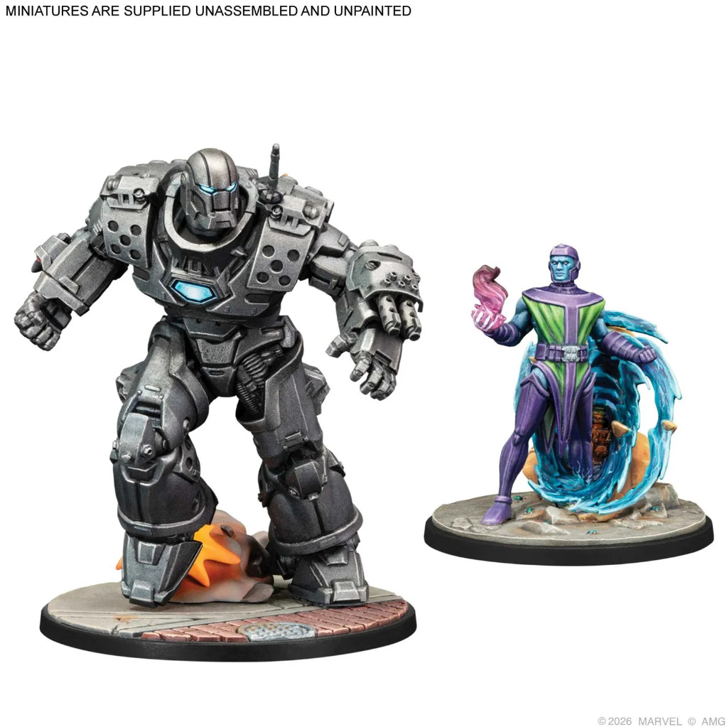 Marvel: Crisis Protocol Iron Lad, Iron Monder, Kang The Conqueror & Rescue 3