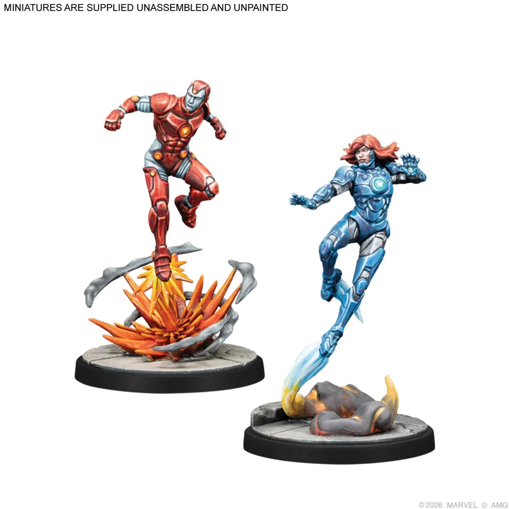 Marvel: Crisis Protocol Iron Lad, Iron Monder, Kang The Conqueror & Rescue 4