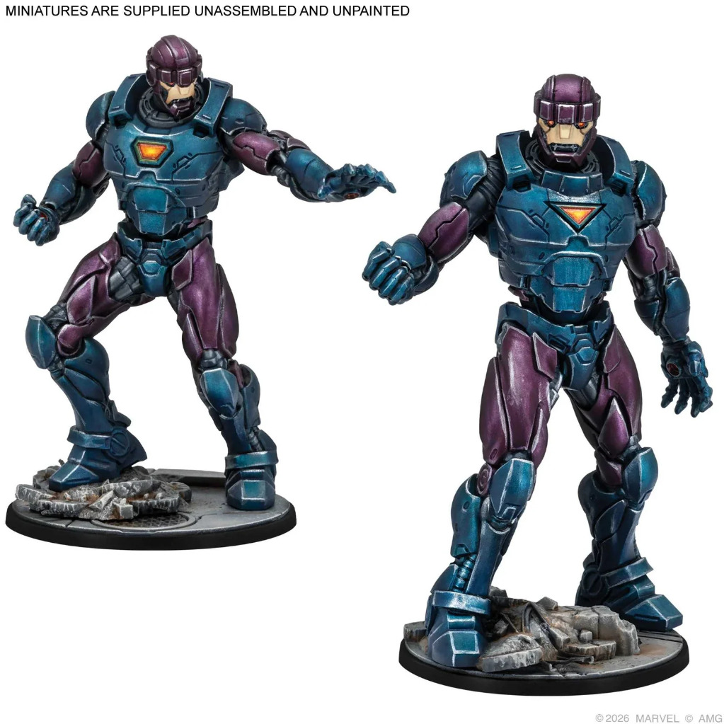 Marvel Crisis: Protocol X-Men Sentinels Affiliation Pack 4