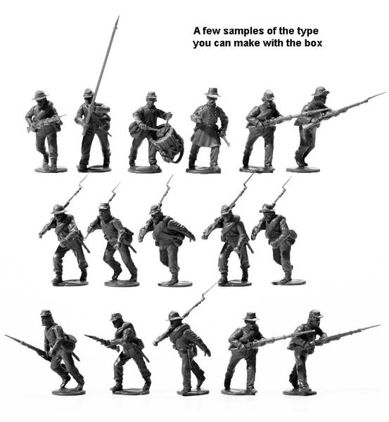 American Civil War Confederate Infantry 1861-65 2