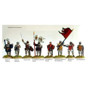 French High Command at Agincourt on foot 1