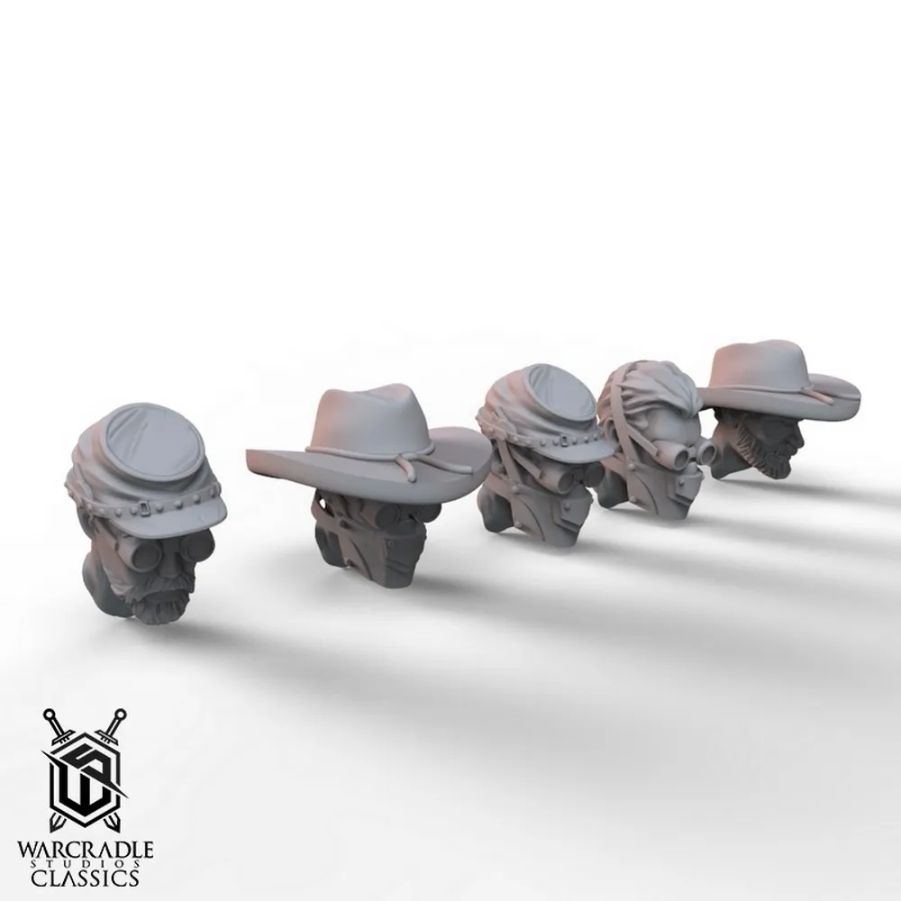 Warcradle Classics - Union Iron Horse Alternate Head Pack 2