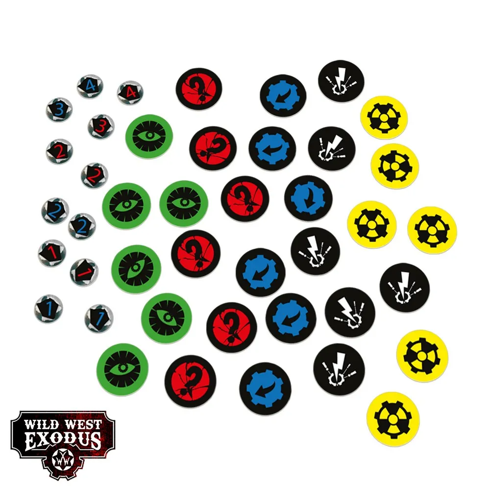 Wild West Exodus 3rd Edition Rules & Gubbins Set - English 7