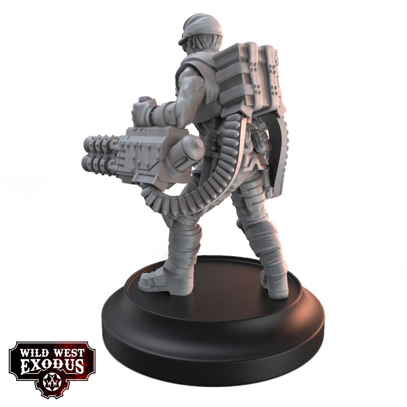 WWX: Confederate Trooper with Heavy Slugger 2