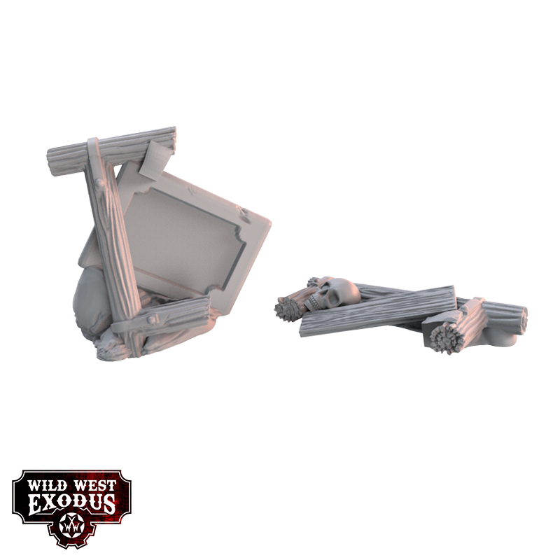Red Oak Large Base Topper Set & Scatter Terrain 5