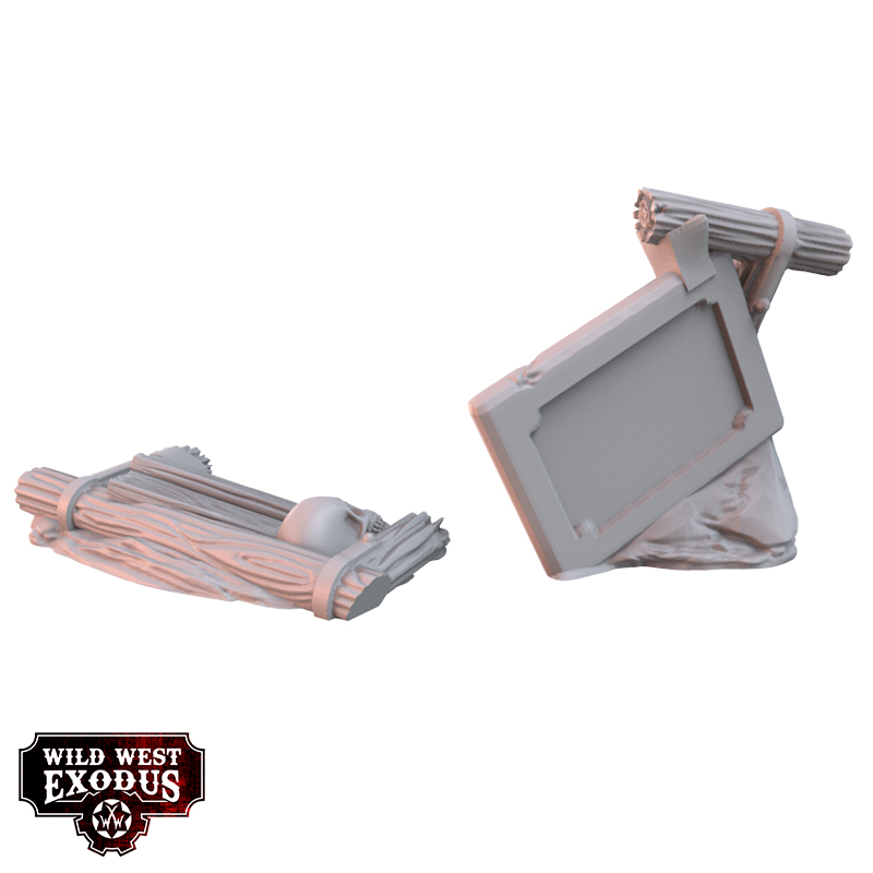 Red Oak Large Base Topper Set & Scatter Terrain 6