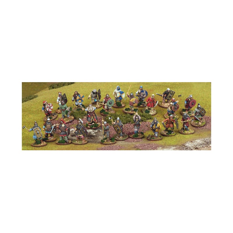Jomsviking Warband Starter - 25 Foot Figures (4 points) 1