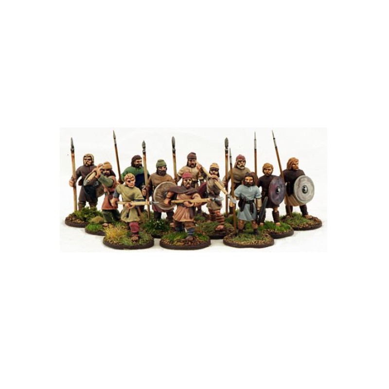 Anglo-Saxon Geburs - Spears & Shield (Levy) 1