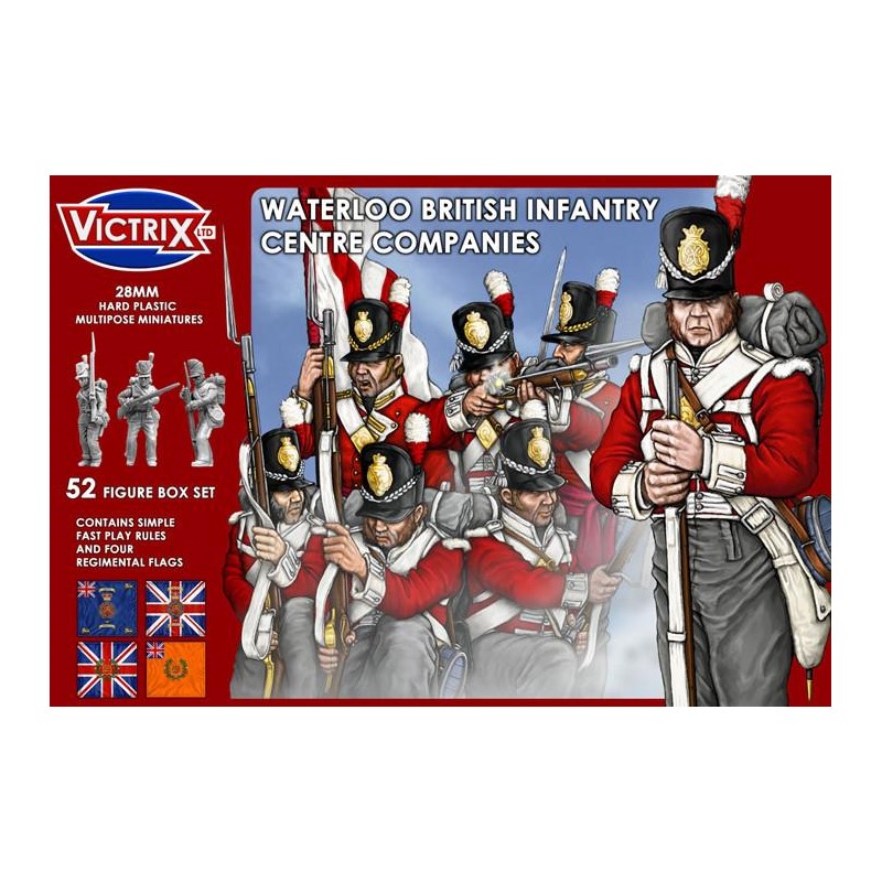 Waterloo British Infantry Centre Company 1