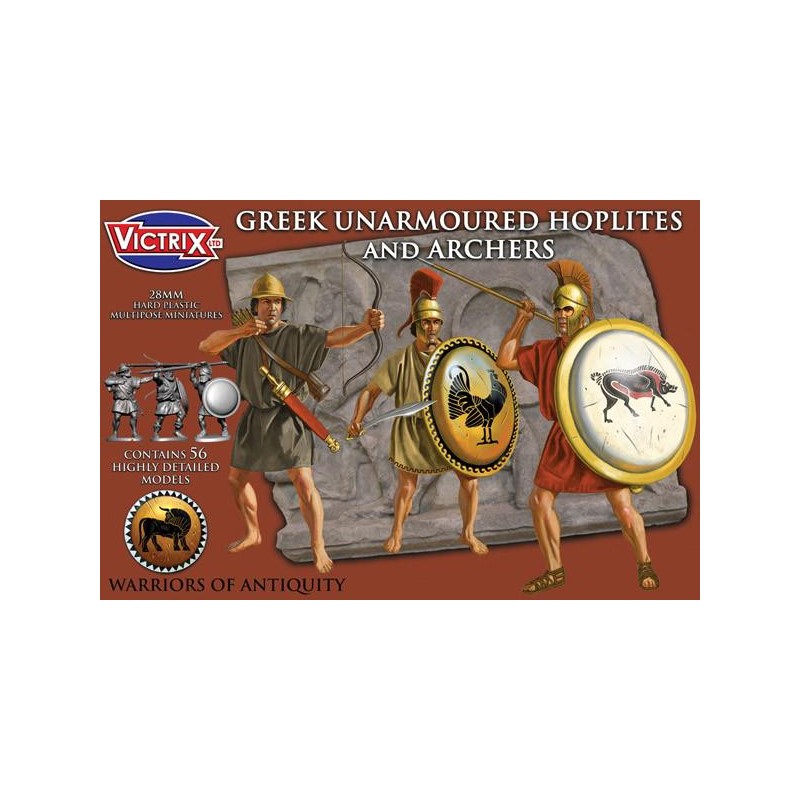 Greek Unarmoured Hoplites and Archers 1