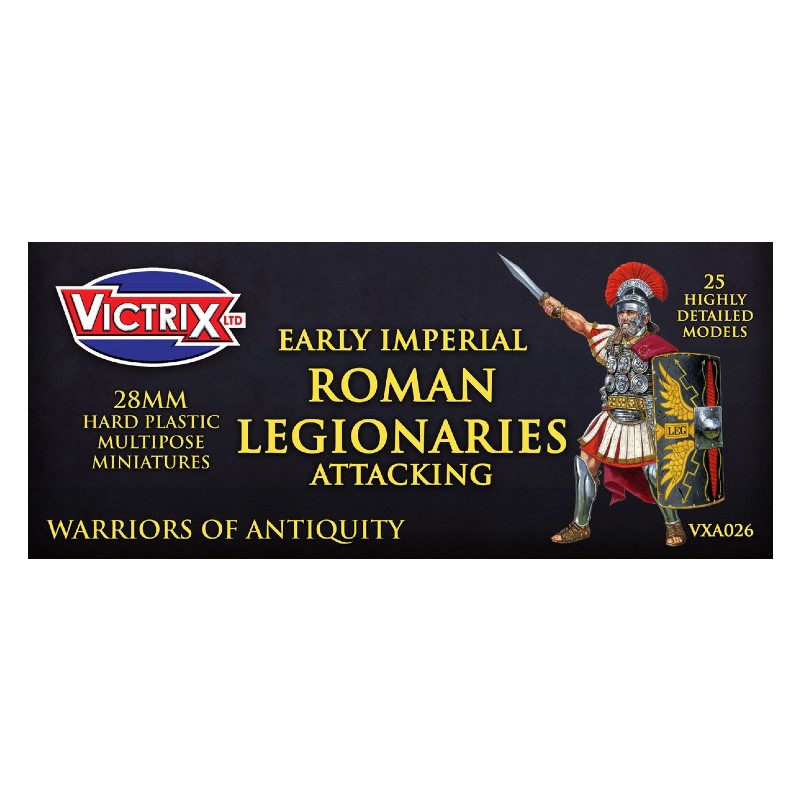 Early Imperial Roman Legionaries Attacking 1