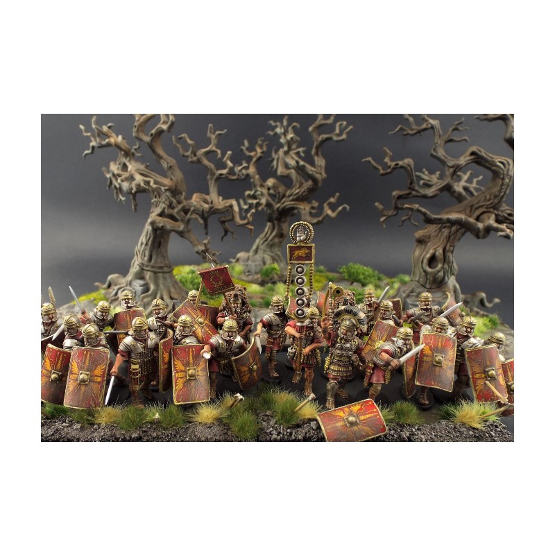 Early Imperial Roman Legionaries Attacking 2