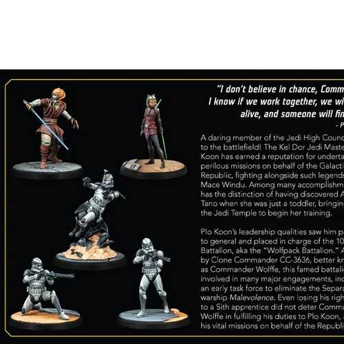 Star Wars: Shatterpoint - Lead by Example (Plo Kloon) Squad Pack 2
