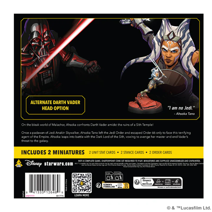 Star Wars: Shatterpoint I am no Jedi Duel Pack 2