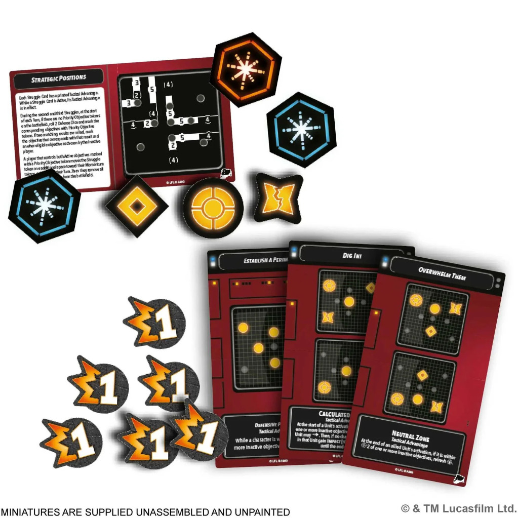 Star Wars: Shatterpoint - Strategic Positions Mission Card Pack 3