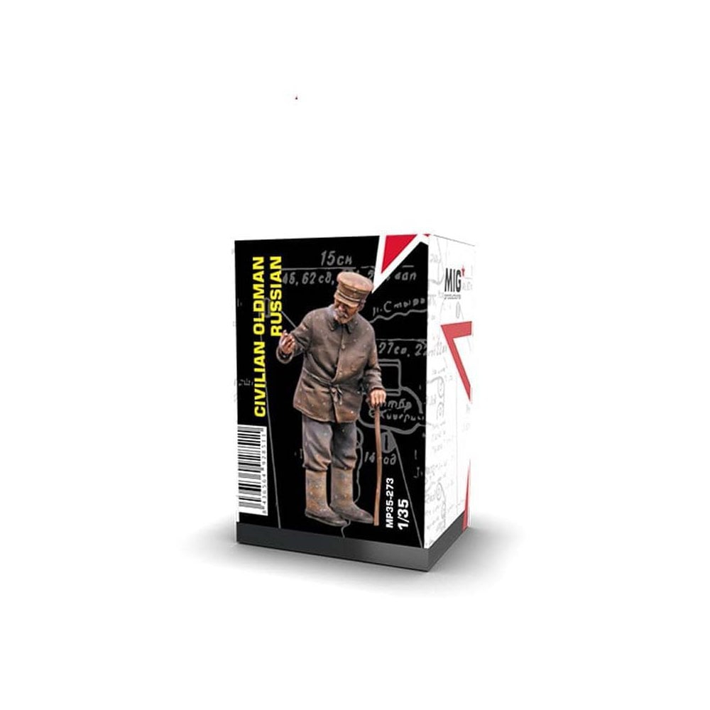 Civilian Old Man Russian 1:35 1