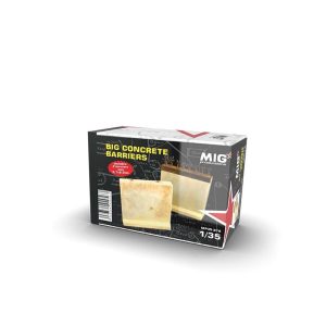 Big Concrete Barriers Irak Military Type 1:35 1