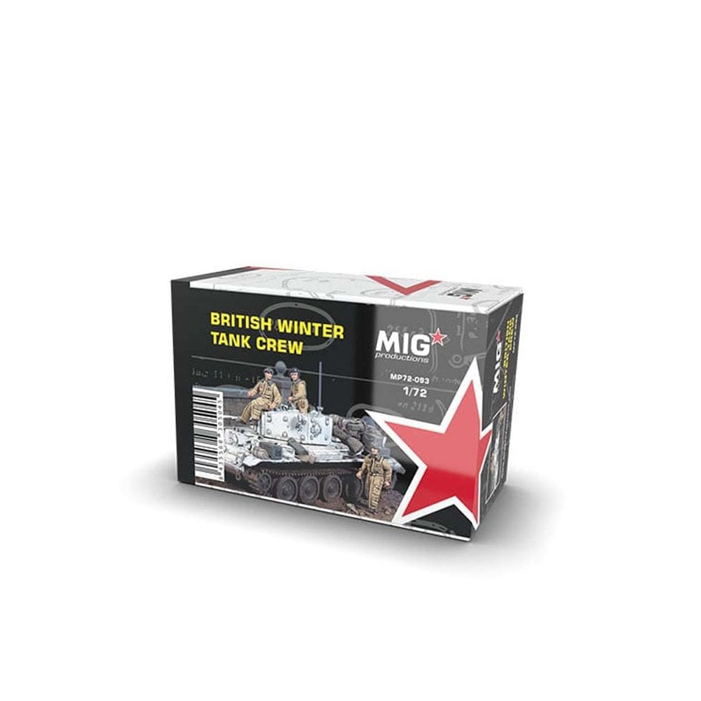 British Winter Tank Crew 1:72 1