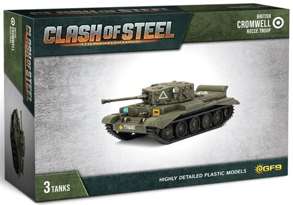 Cromwell Recce Troop (x3 Plastic) 1
