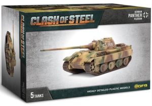 Panther (8.8cm) Tank Platoon (x5 Plastic) 1