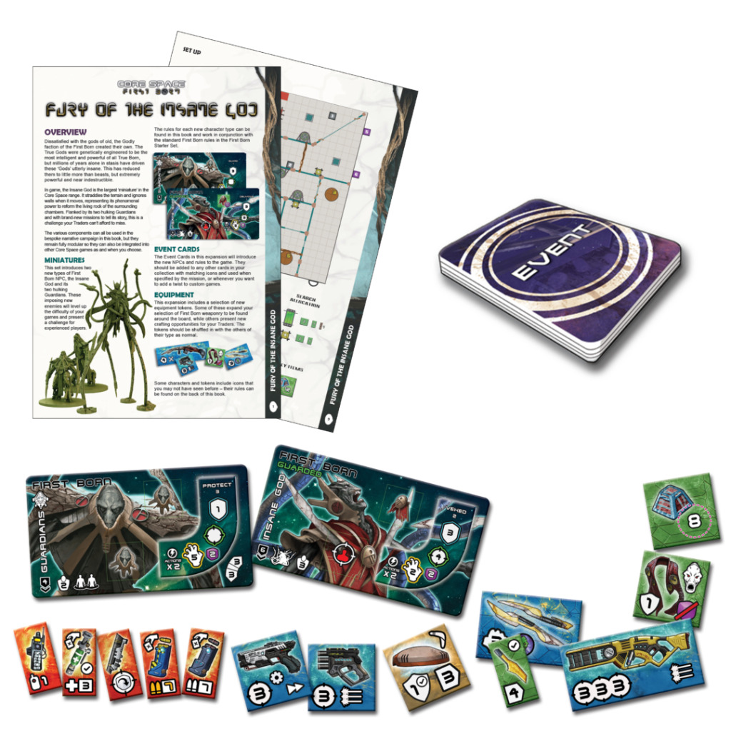 Core Space Fury of the Insane God Expansion 3