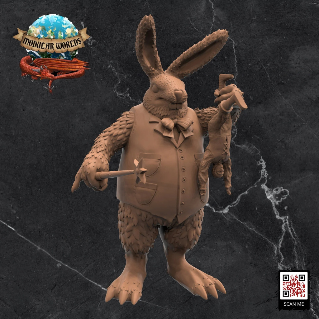 Rabbitfolk Magician & Giant Hat 4
