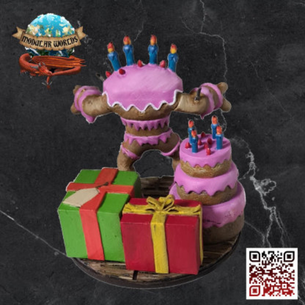 Cake Golem & Cake 2