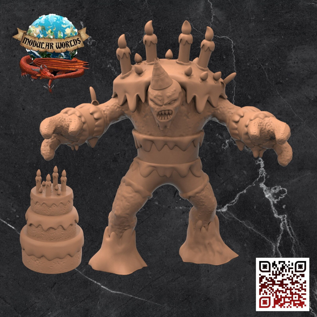Cake Golem & Cake 3