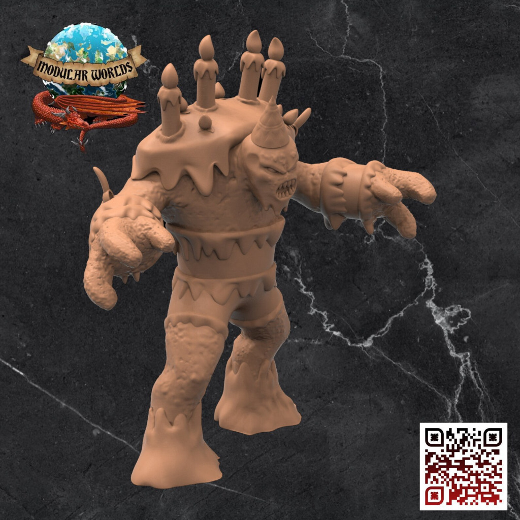 Cake Golem & Cake 4
