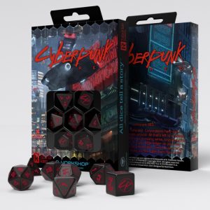 Cyberpunk Red RPG Dice Set (7) 1