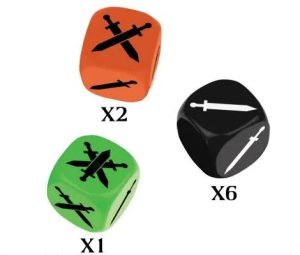Firefight Command Dice Pack 1