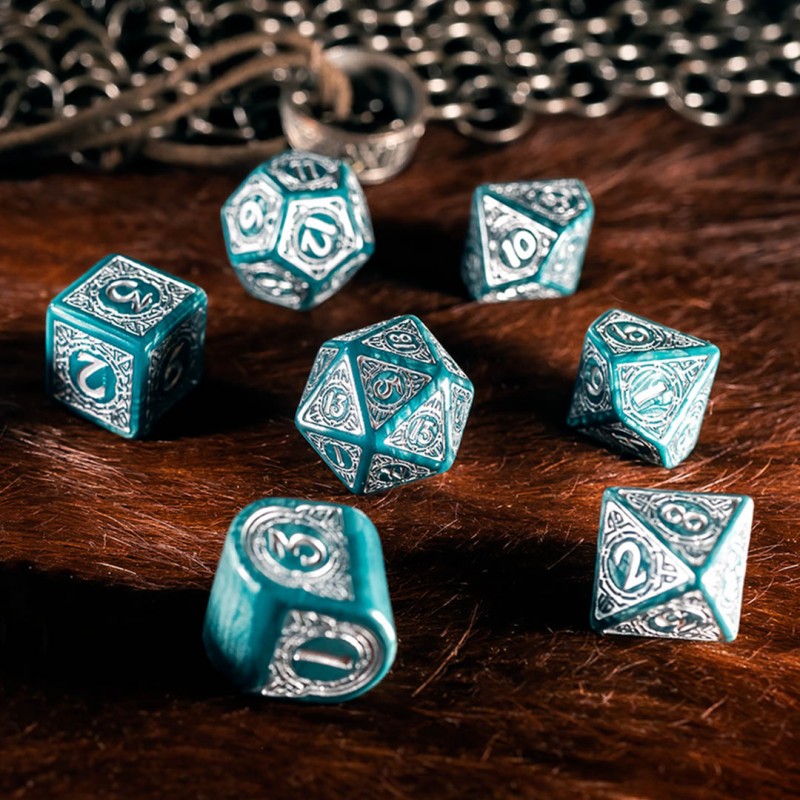 Viking Modern Dice Set: Mjolnir 6