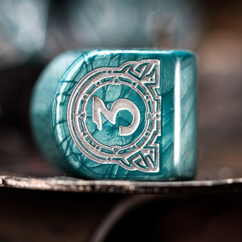 Viking Modern Dice Set: Mjolnir 7