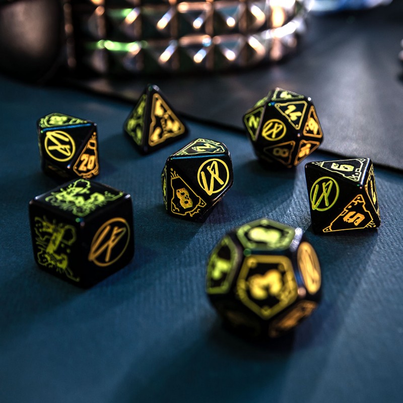 Cyberpunk RED Dice Set: Wet Work (7) 3