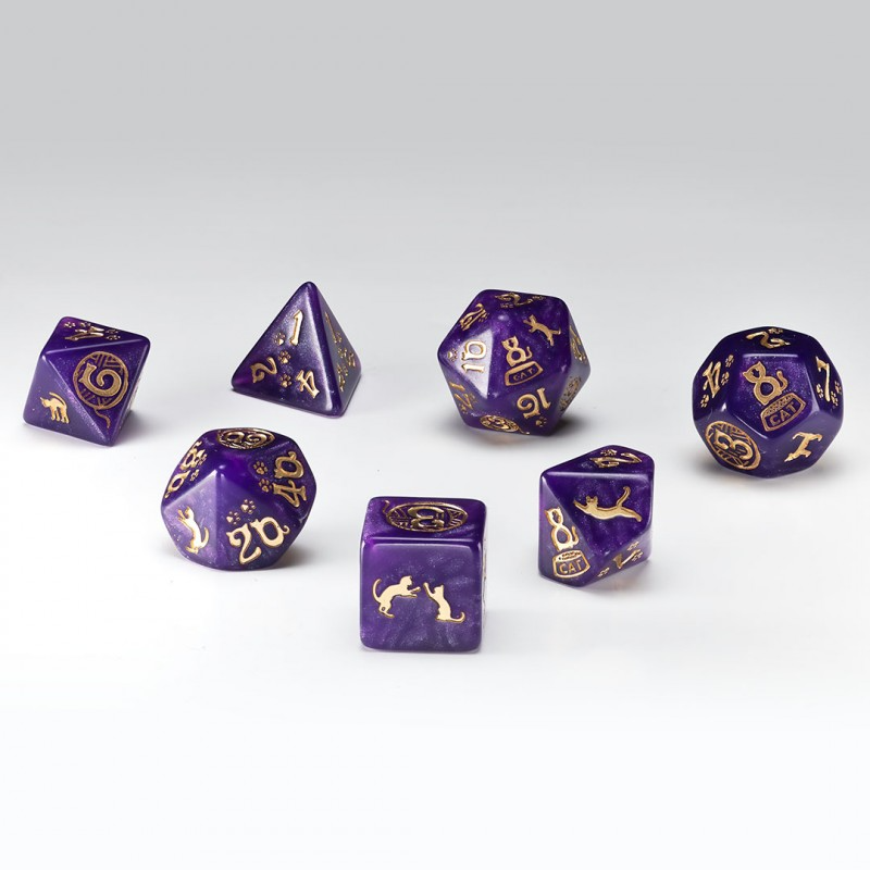 Dice Set: Purrito 4