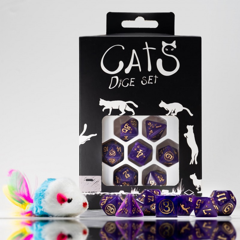 Dice Set: Purrito 6