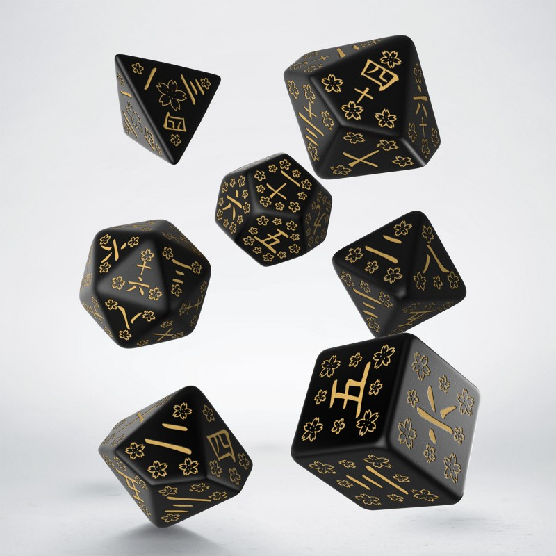 Japanese Dice Set - Deep Night Firefly 3