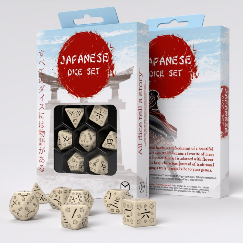 Japanese Die Set: Last Words Set 2