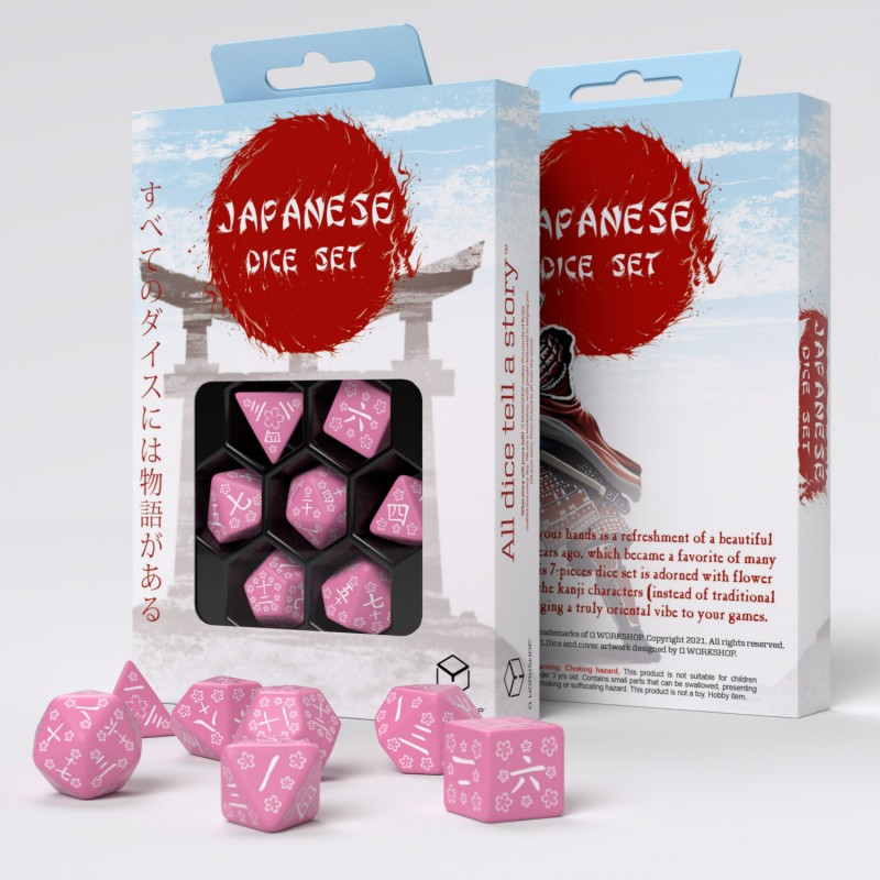 Japanese Dice Set: Sweet Spring Memory 2