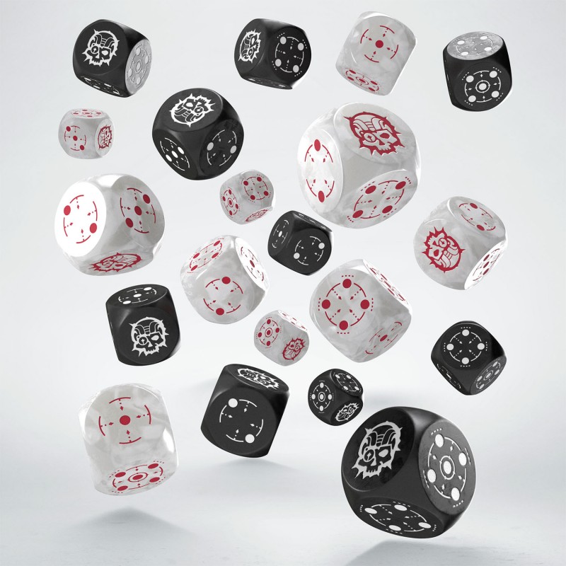 Crosshairs Compact D6: Black & Pearl 5