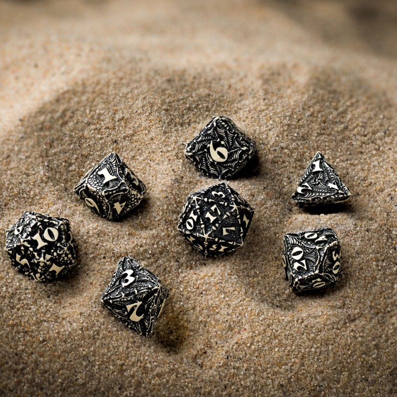 Dracopolis Dice Set - The Scandinavian Blackfang 6