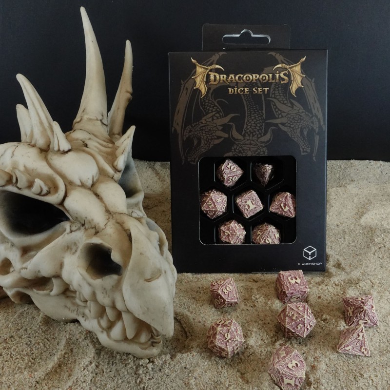 Dracopolis Dice Set - The Yucatan Featherwing 2