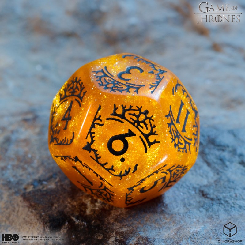 Game of Thrones. Baratheon Dice Set 3