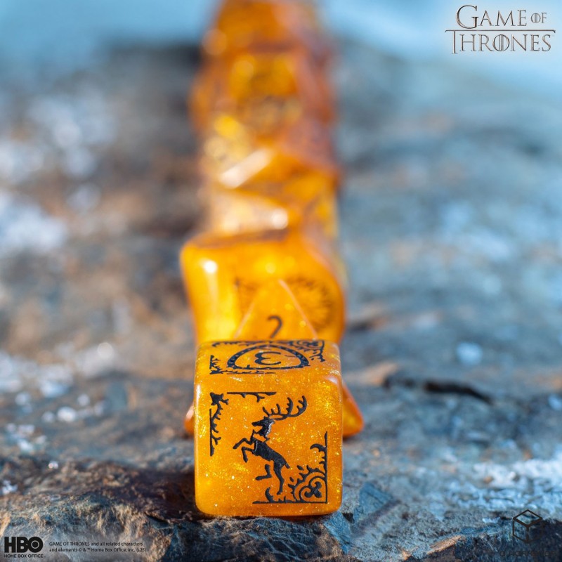 Game of Thrones. Baratheon Dice Set 4