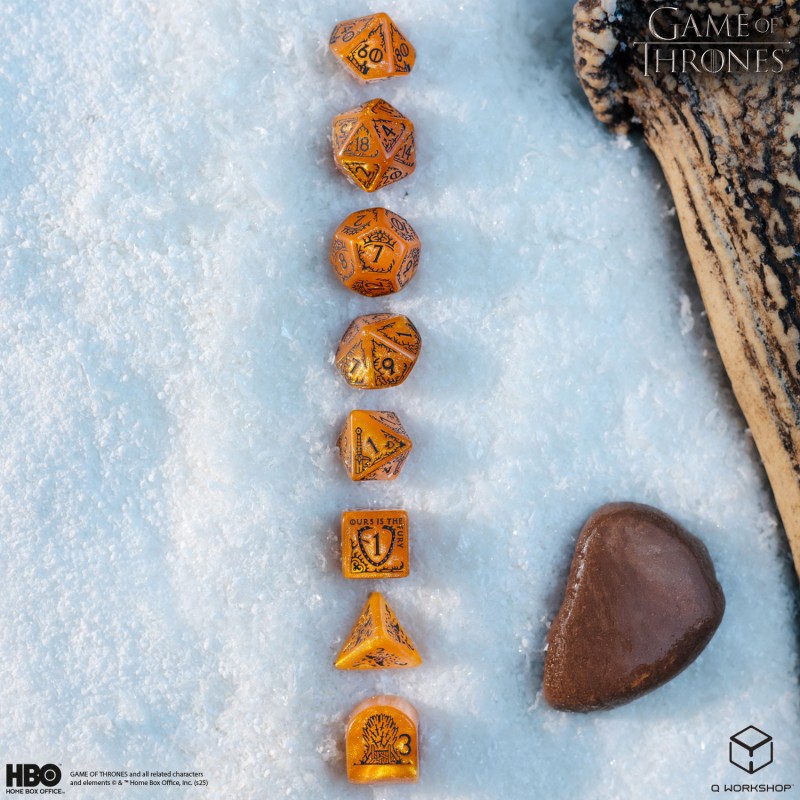 Game of Thrones. Baratheon Dice Set 5