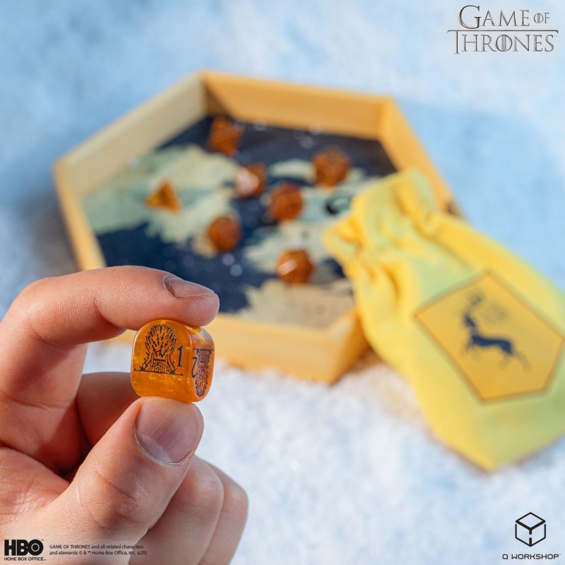 Game of Thrones. Baratheon Dice Set 6