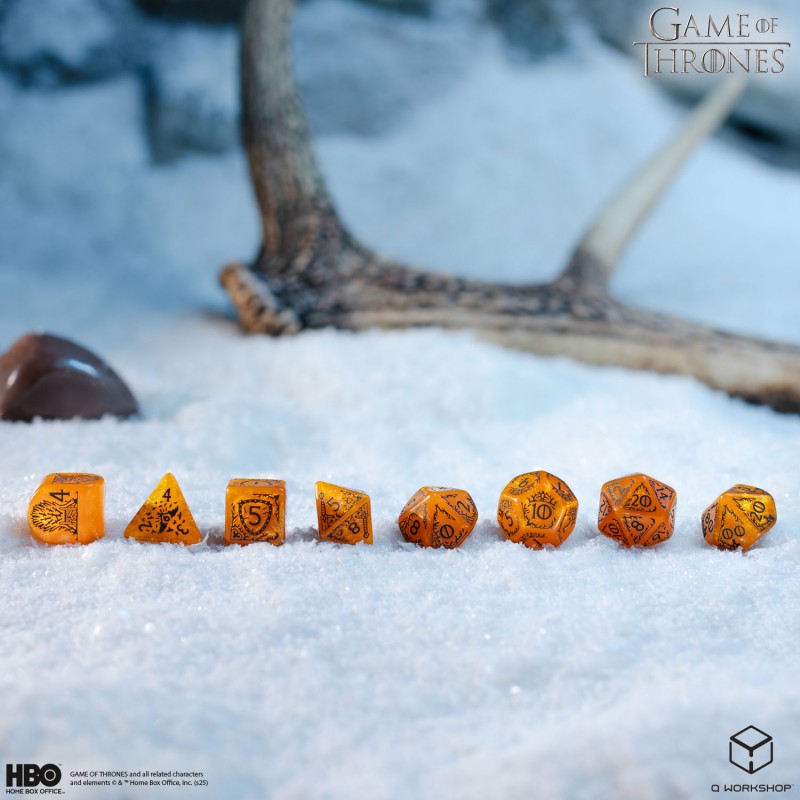 Game of Thrones. Baratheon Dice Set 7